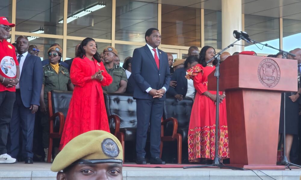 Hichilema wishes rivals well after filing nomination for 2026 election