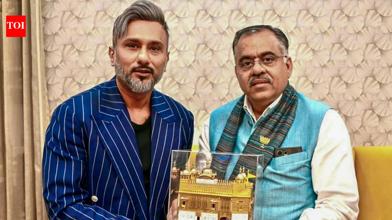 Honey Singh appears with BJP’s Tarun Chugh in anti-drug message in Punjab: 'You can make a comeback too' | India News