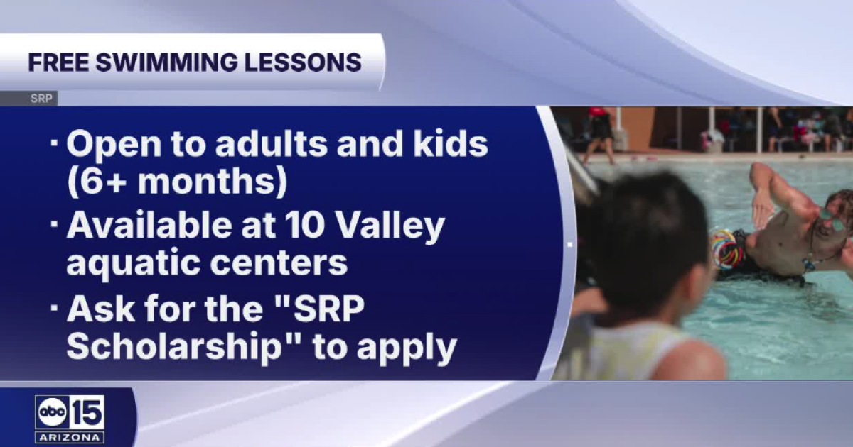 How to get FREE swimming lessons for adults and children around the Valley