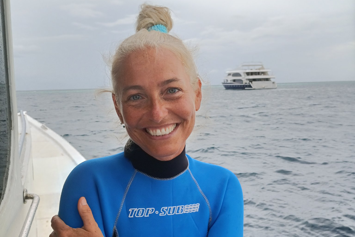 Husband of Maldives diving victim claims ‘something must have happened’ in cave as sole survivor escaped death through luck