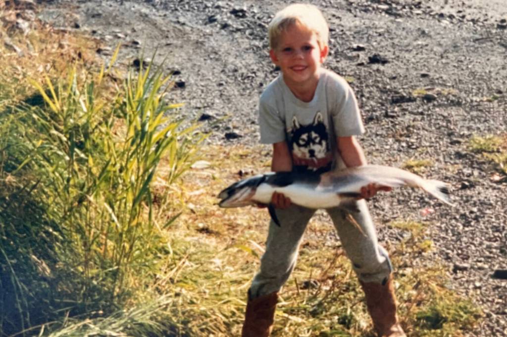 At the time this photo was taken, Im sure my parents had worries about the future, but I sure didnt. (Courtesy of Jeff Lund)