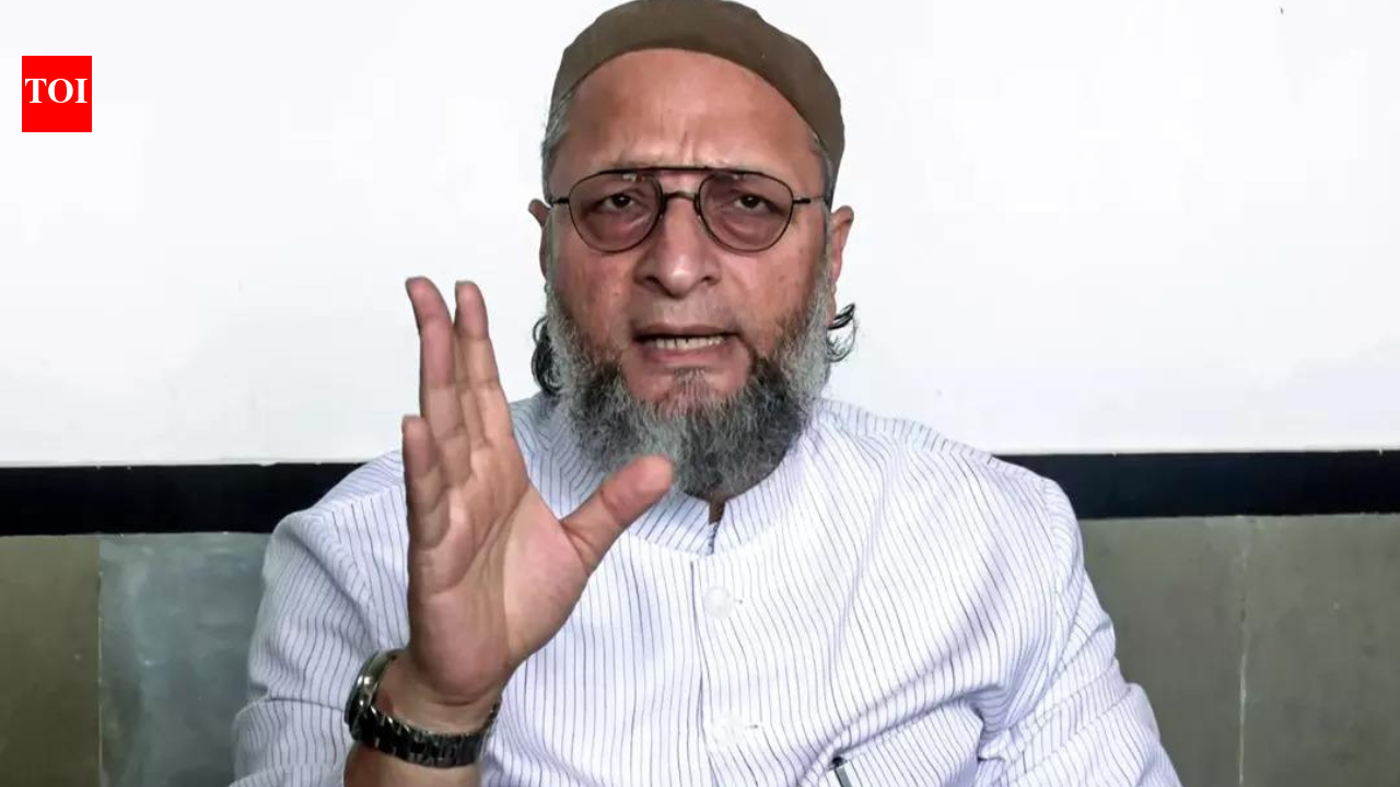 'If namaz on road wrong, ban all festival celebrations': Owaisi points at 'double standard' | India News