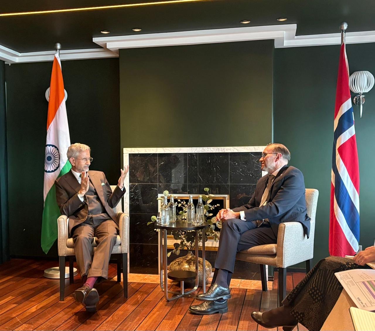 India-Norway Ties Deepen as Jaishankar and Eide Discuss Ukraine, West Asia, and Indo-Pacific