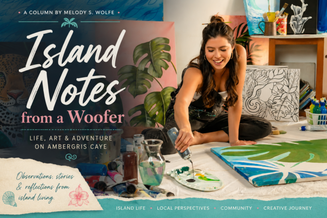 Island Notes from A Woofer by Melody S Wolfe