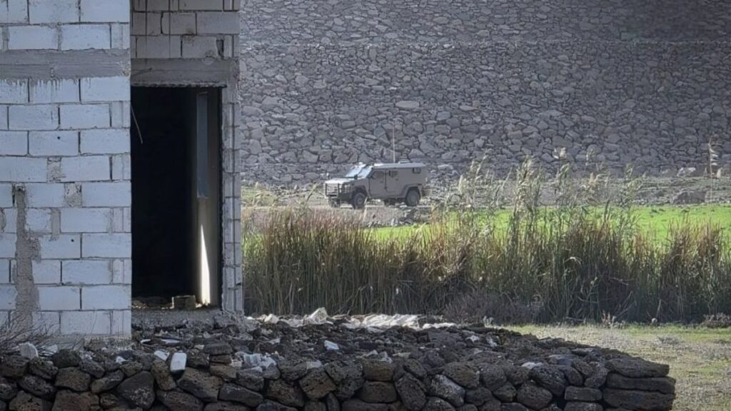 An Israeli patrol carries out an incursion in Quneitra countryside, May 12, 2026 (SANA)