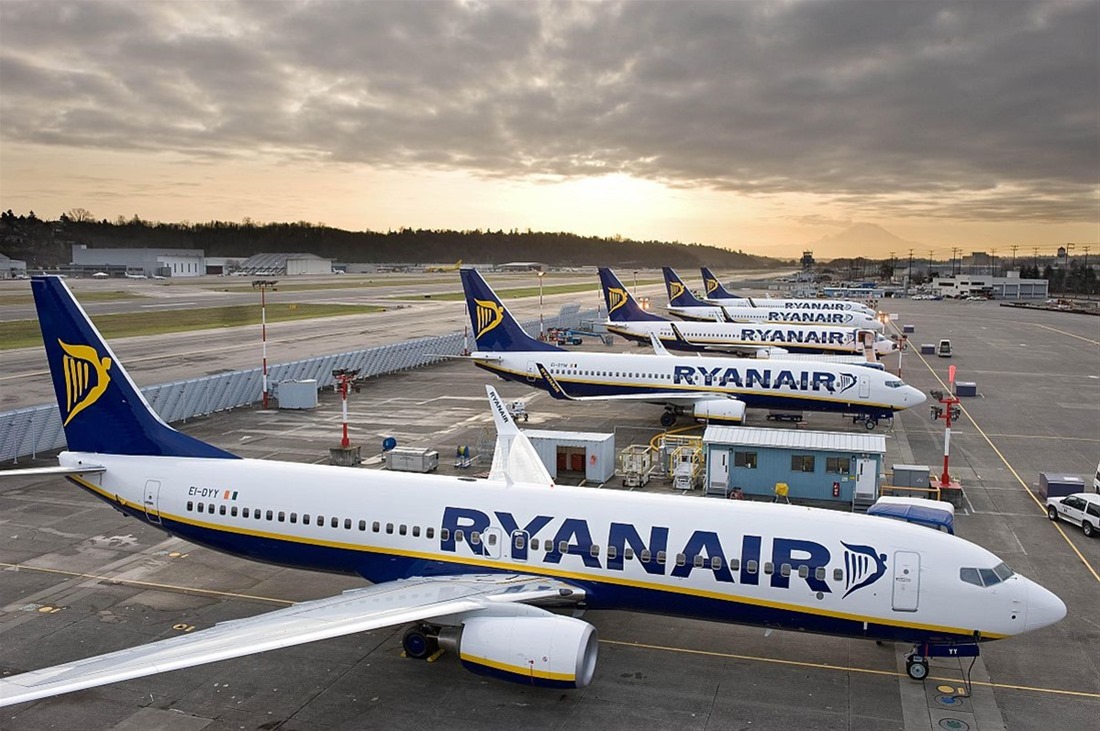 It's official! Ryanair closes its base in Thessaloniki, suspends flights to Athens, Chania and Heraklion