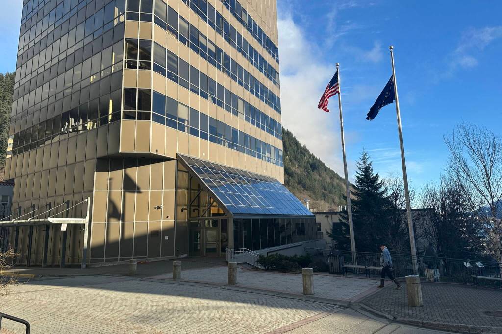 The Juneau Courthouse on March 3, 2025. (Mark Sabbatini/Juneau Empire File)