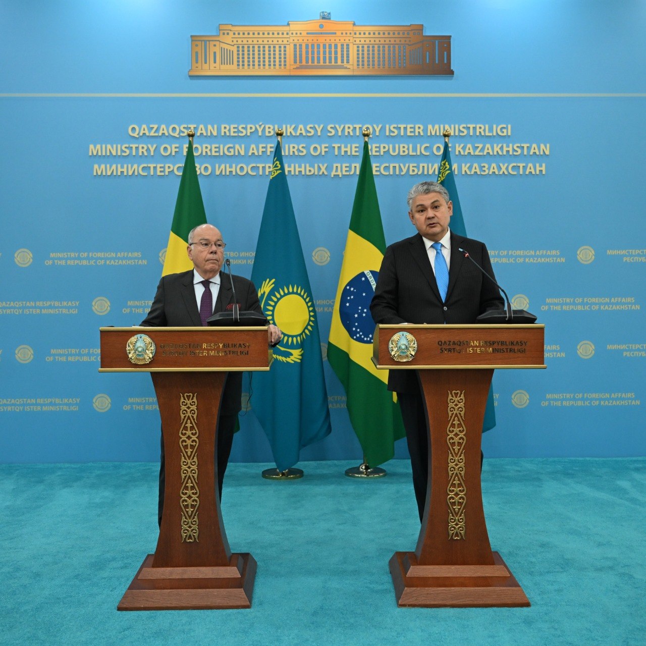 Kazakhstan and Brazil Seek to Expand Strategic Partnership, Target $1 Billion Trade