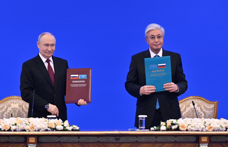 Kazakhstan and Russia Adopt Joint Statement Outlining Seven Pillars of Friendship and Cooperation