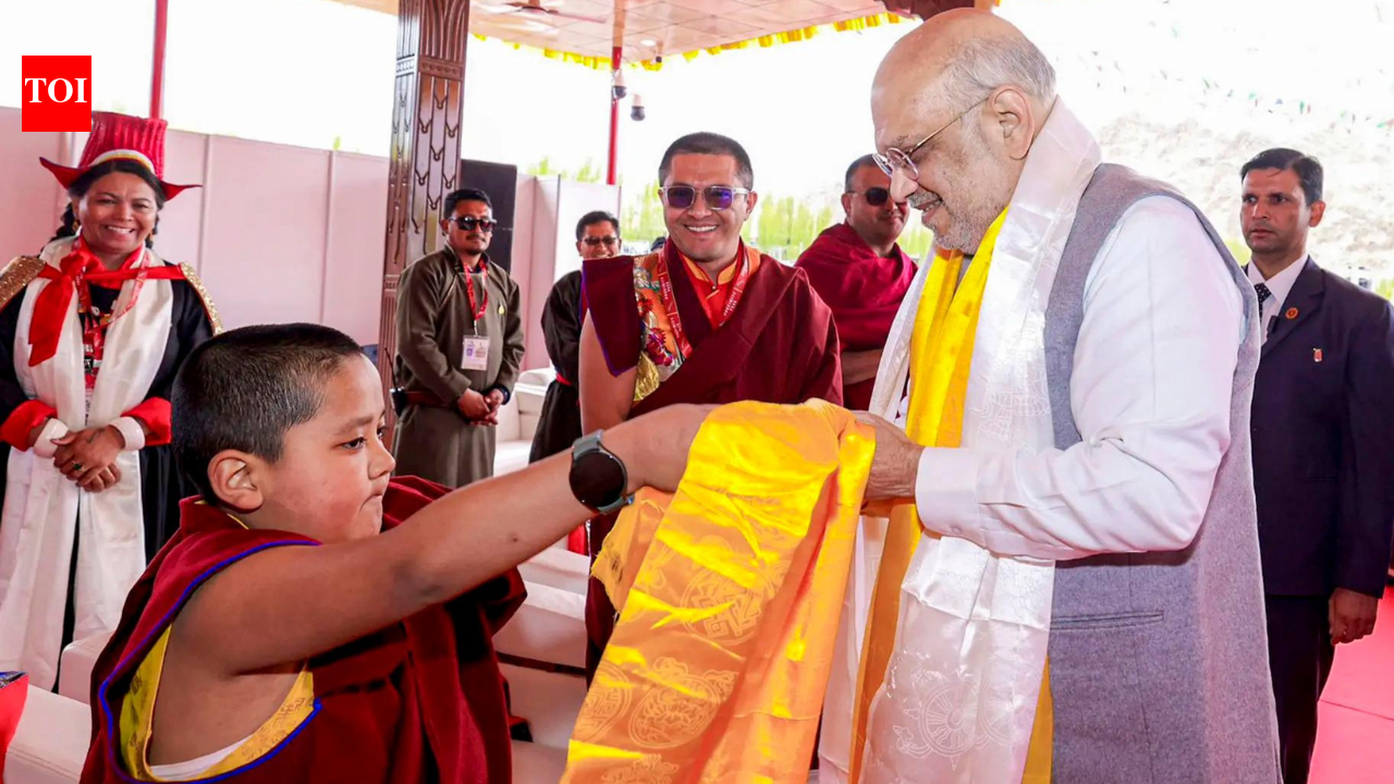 Ladakh a ‘living land of Dhamma’, Buddha’s message of compassion even more relevant today: Amit Shah | India News