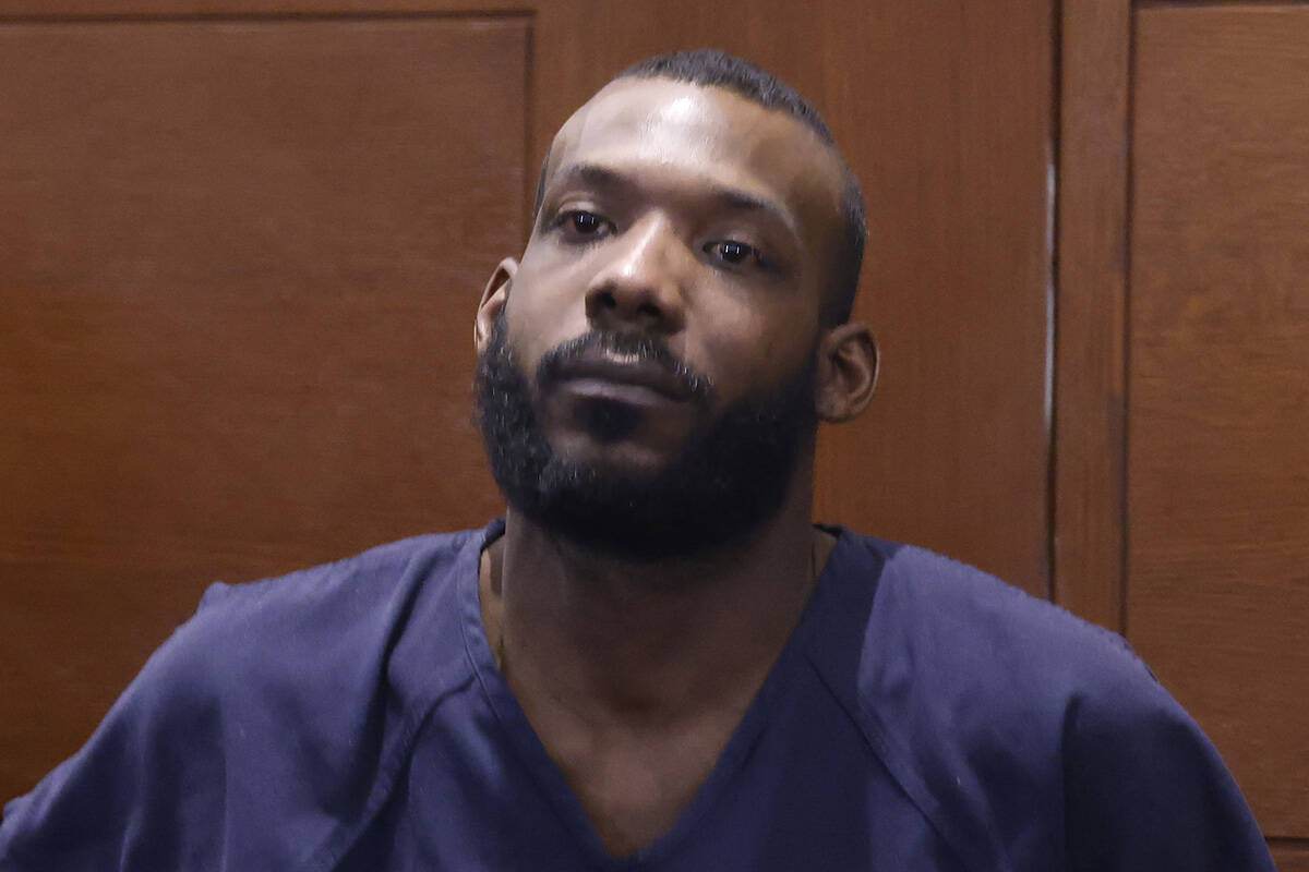 Eric McDaniels, a suspect accused of critically injuring the Las Vegas Review-Journal’s ...