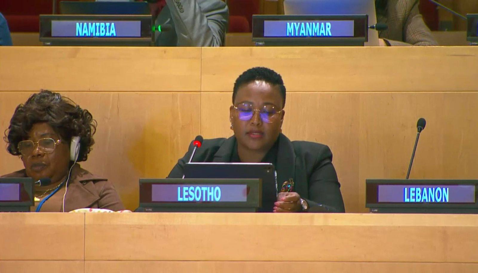 Lesotho Pushes Science, Technology and Innovation Agenda at UN Meeting in New York