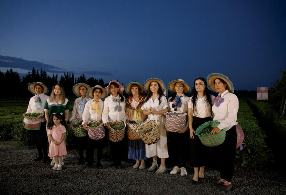 Leyla Aliyeva visits "Yashil Chay" farm in Lankaran