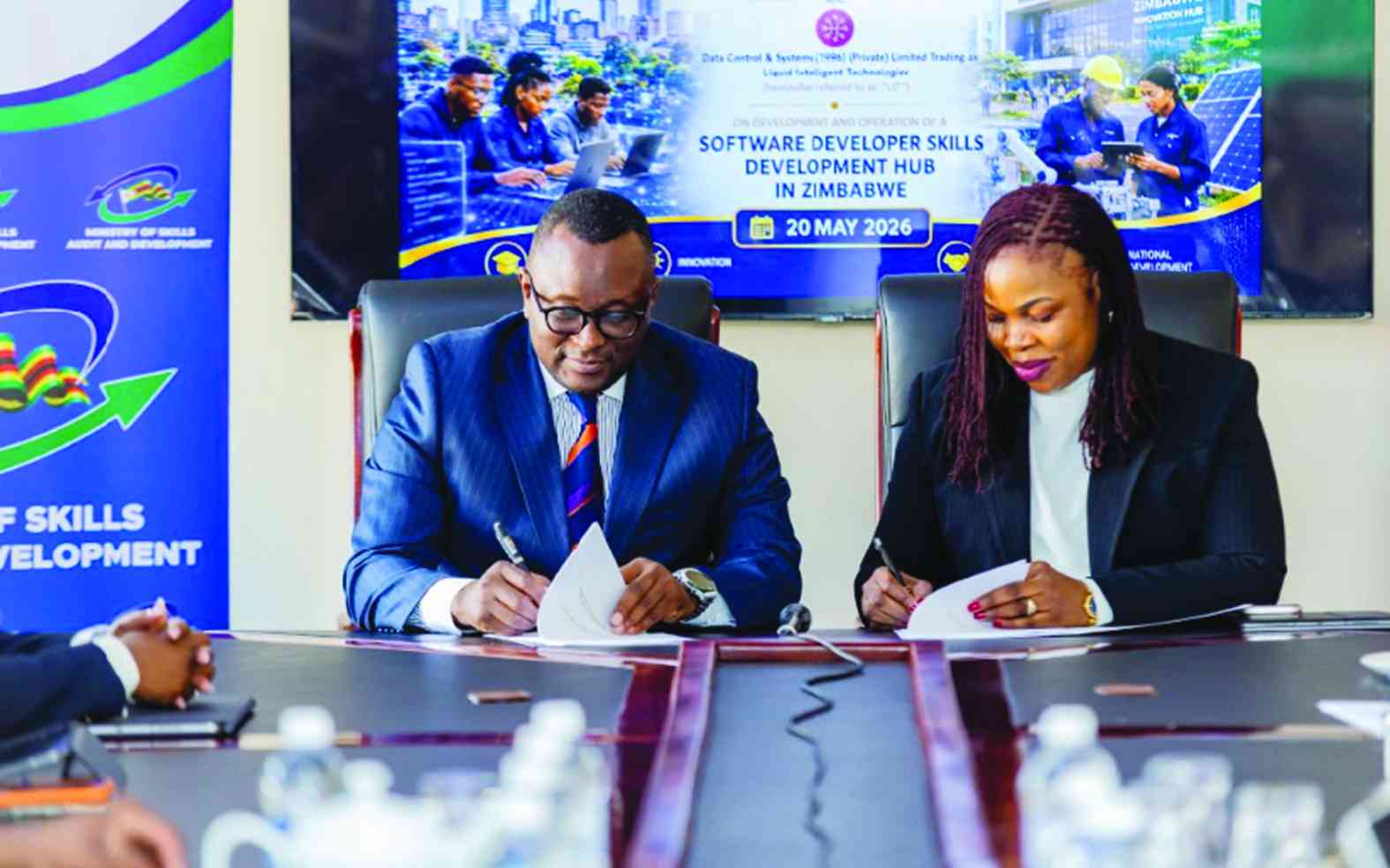 Liquid, govt sign MoU to establish software developer skills hub