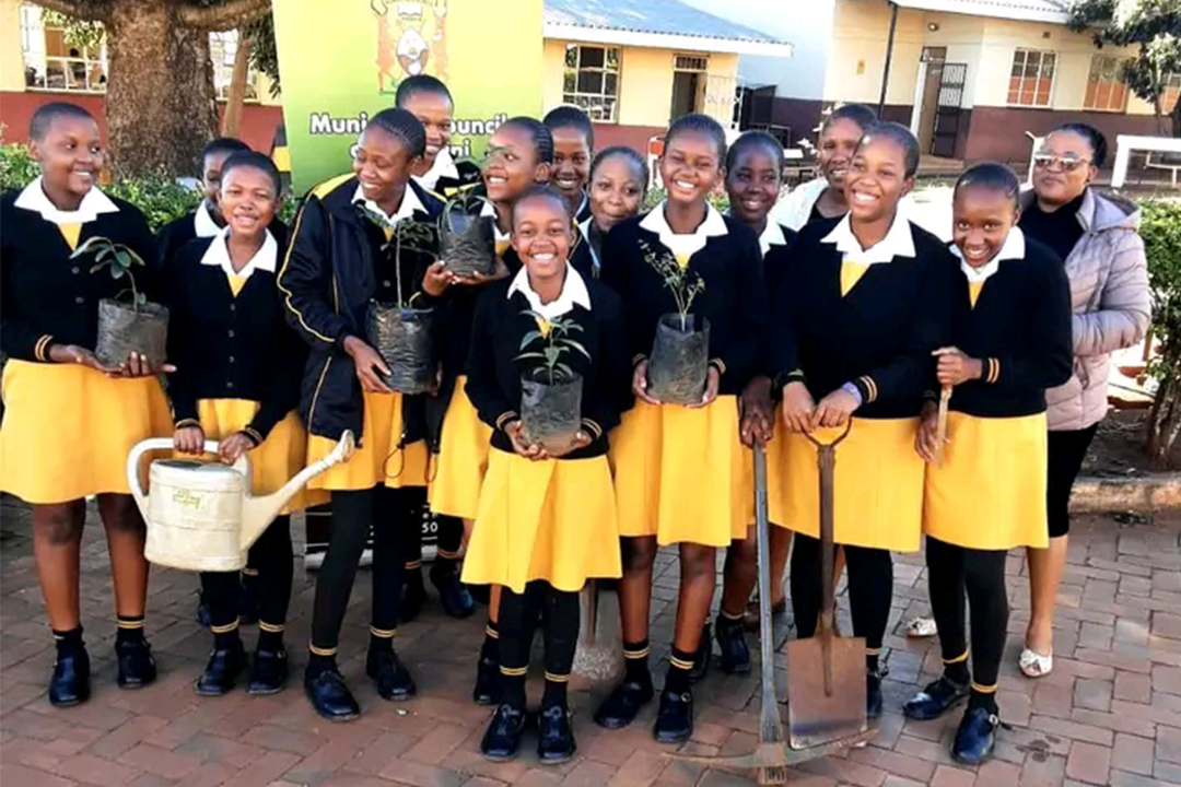 MANZINI SCHOOLS EMBRACE CLEAN AND GREEN VISION
