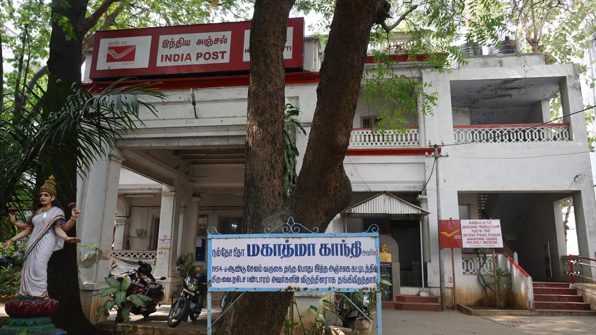 Mahatma Gandhi, his Salem visit, and philately
