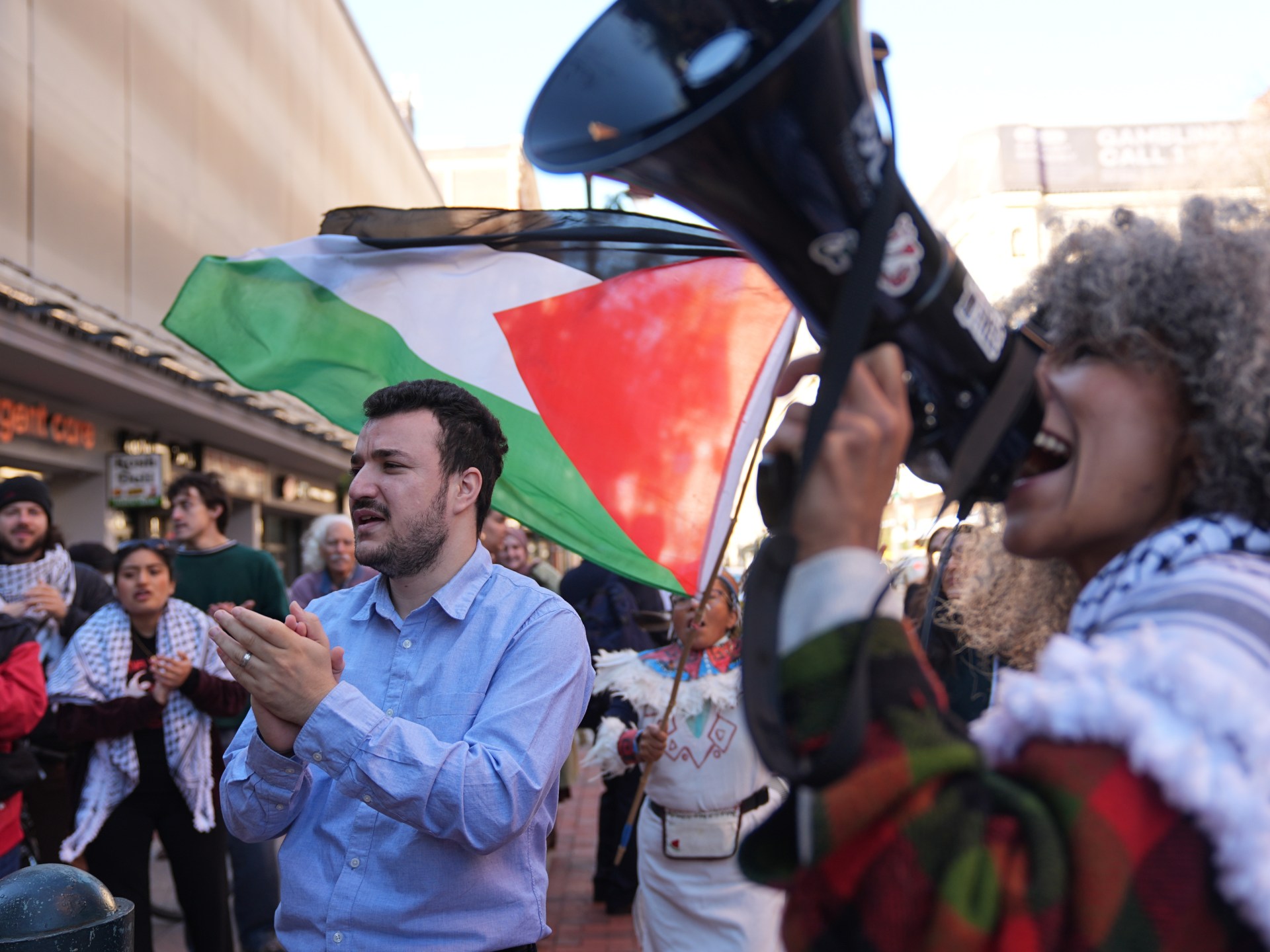 Mahmoud Khalil calls for deportation to be halted in light of new evidence | Israel-Palestine conflict News