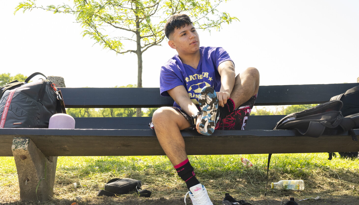 Mather senior laces up his soccer shoes again after months in immigration detention