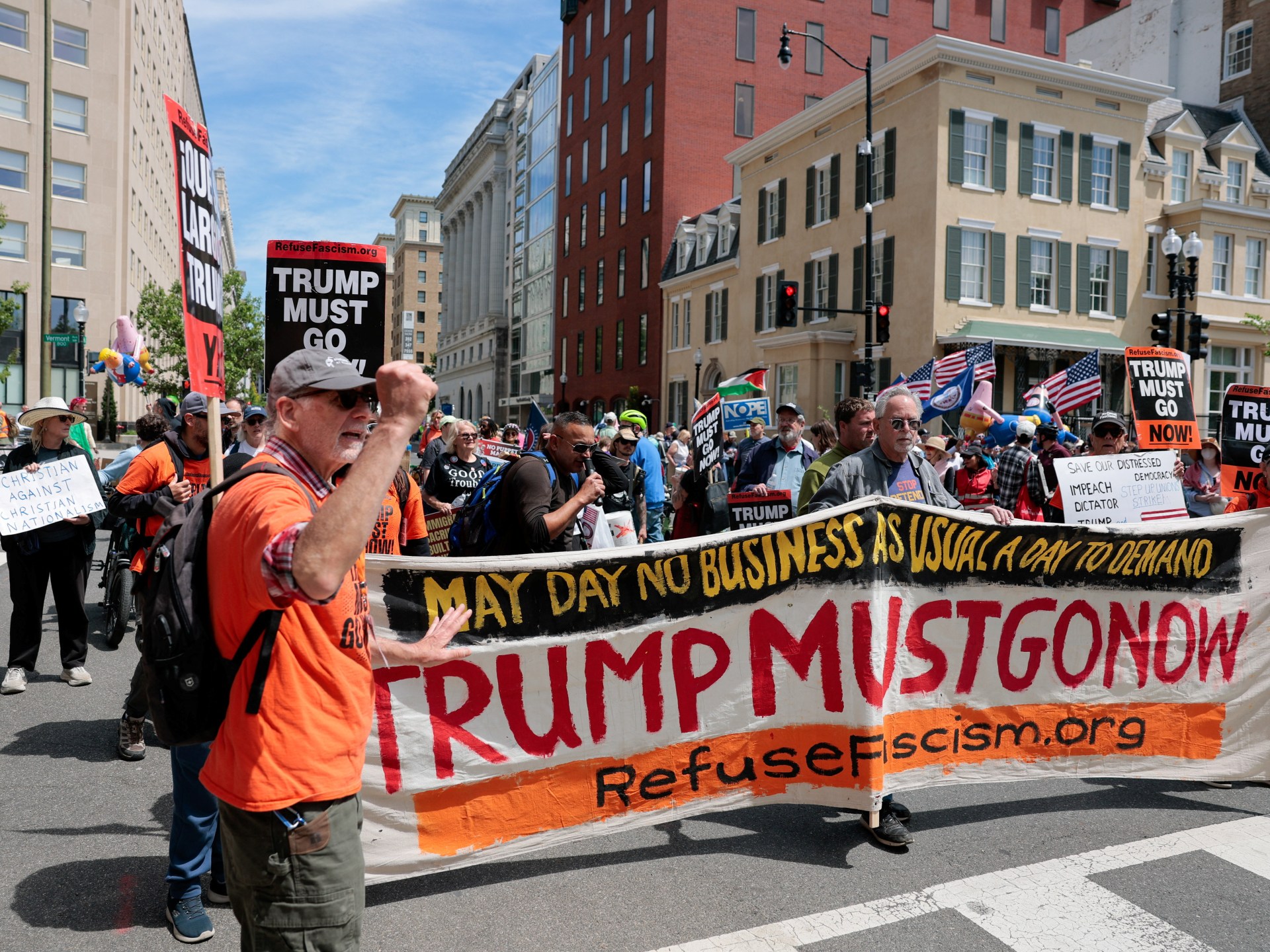 May Day rallies sweep US, demanding reforms for working-class rights | Explainer News