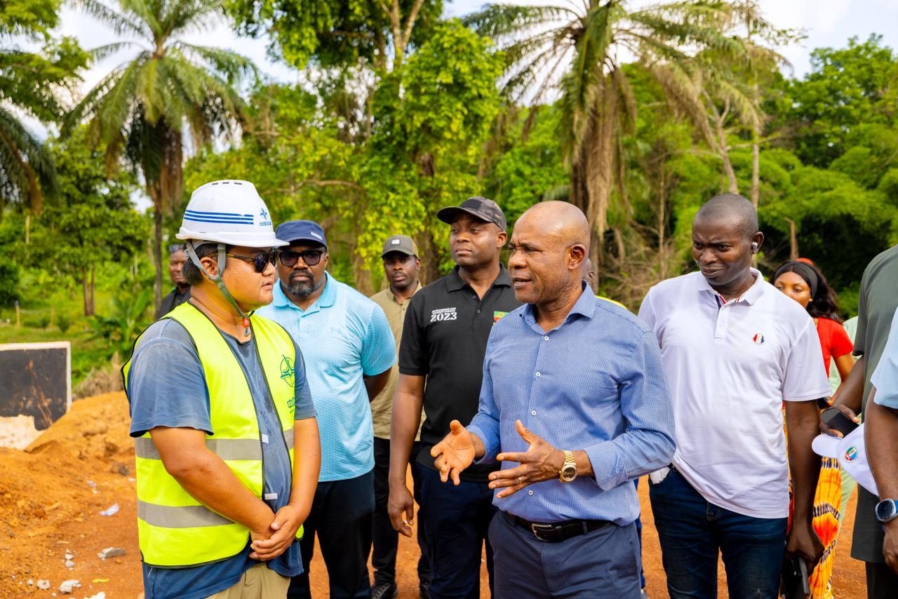 Mbah inspects 40km dual lane road, other projects ahead of inauguration
