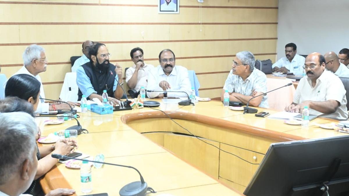 Minister asks officials to take up, complete tank restoration works before onset of monsoon