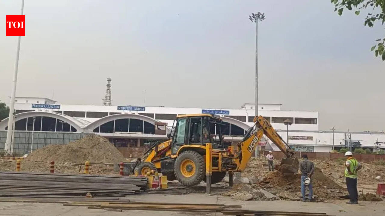 Modern underground parking at Prayagraj Jn to ease congestion | Prayagraj News