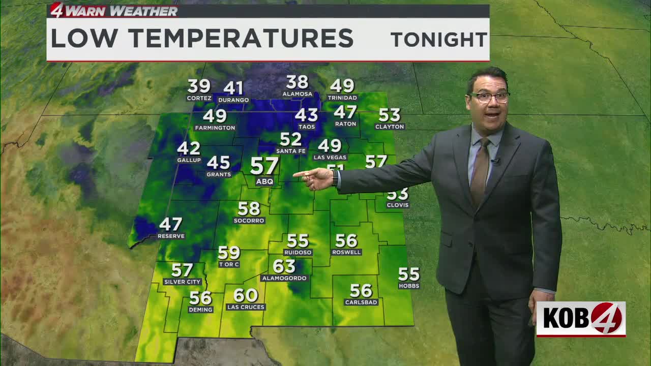 Monday evening forecast: Dry storms and gusty winds expected