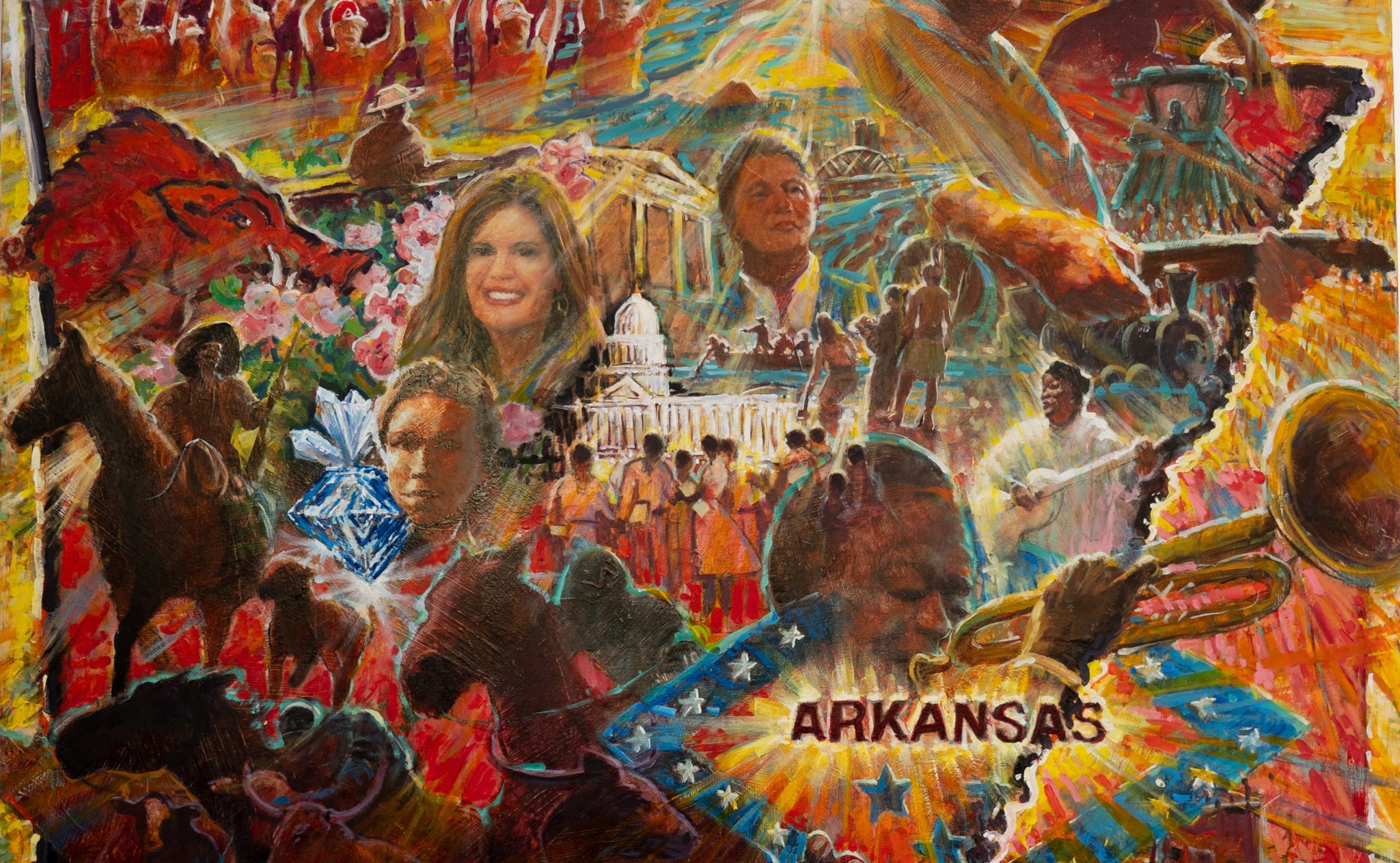 Monet on meth? Arkansas’s semiquincentennial art sears the retinas