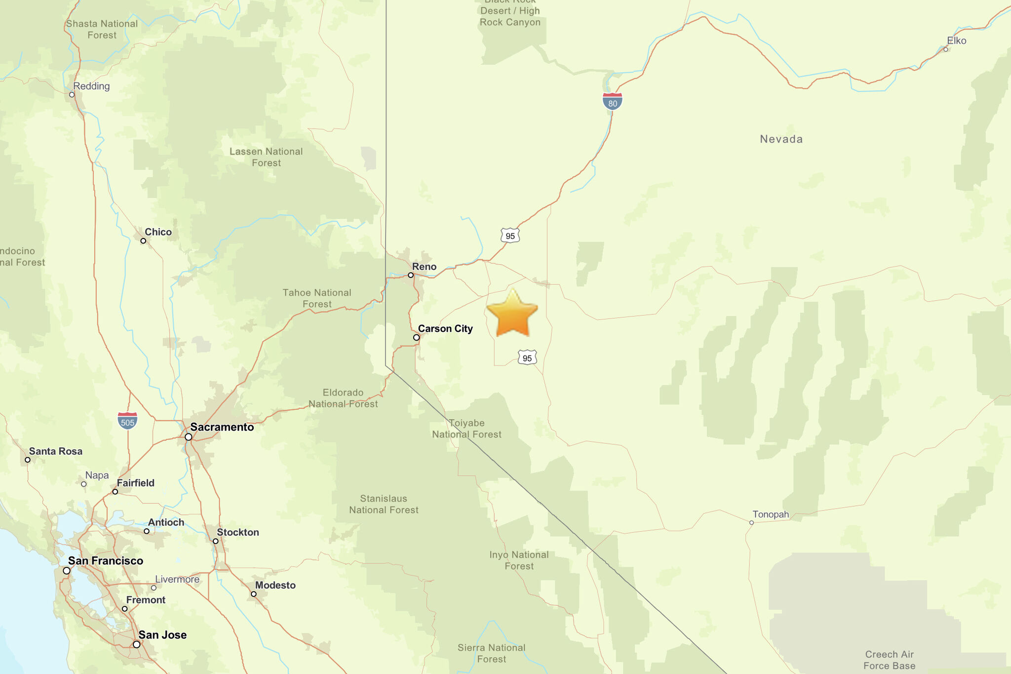 Nevada quake with 5.2 preliminary magnitude felt in Tahoe, Sacramento