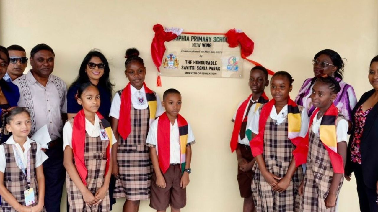New wing commissioned at Sophia Primary to enhance learning environment