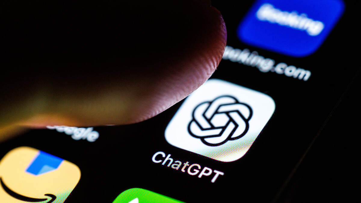 02 September 2025, Lower Saxony, Norden: The logo of the ChatGPT app can be seen on the display of a smartphone on September 2, 2025, while an index finger approaches the application's icon. ChatGPT, also known as Generative Pretrained Transformer (GPT), is a state-of-the-art AI chatbot (Artificial Intelligence, Chatbot, Large Language Model, LLM) developed by the software company OpenAI. It uses advanced machine learning algorithms to generate human-like responses to a seemingly limitless range of queries. (symbol image, symbol photo, illustration, symbolic photo, illustrative photo, theme image, general image, theme photo) Photo: Matthias Balk/dpa (Photo by Matthias Balk/picture alliance via Getty Images)