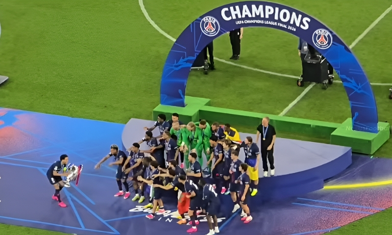 PSG beat Arsenal on penalties to retain Champions League title