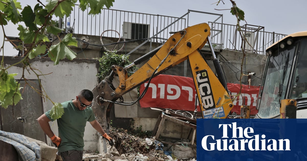 Palestinians demolish family homes as Jerusalem municipality plans biblical theme park | Palestine