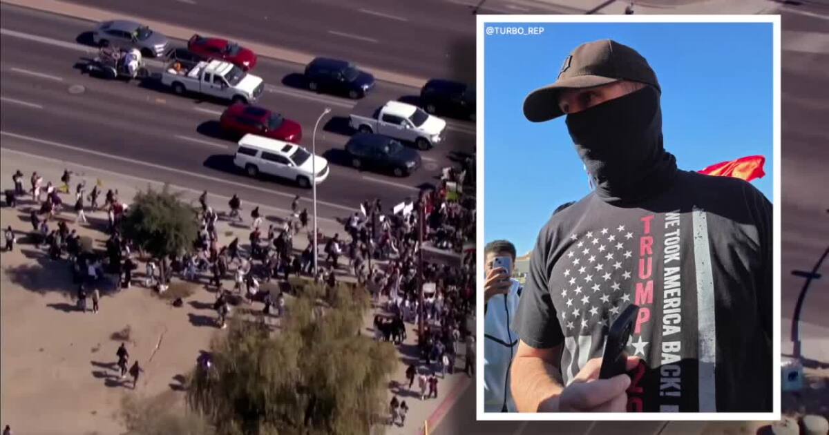 Phoenix police fire sergeant who brought gun to ICE protest