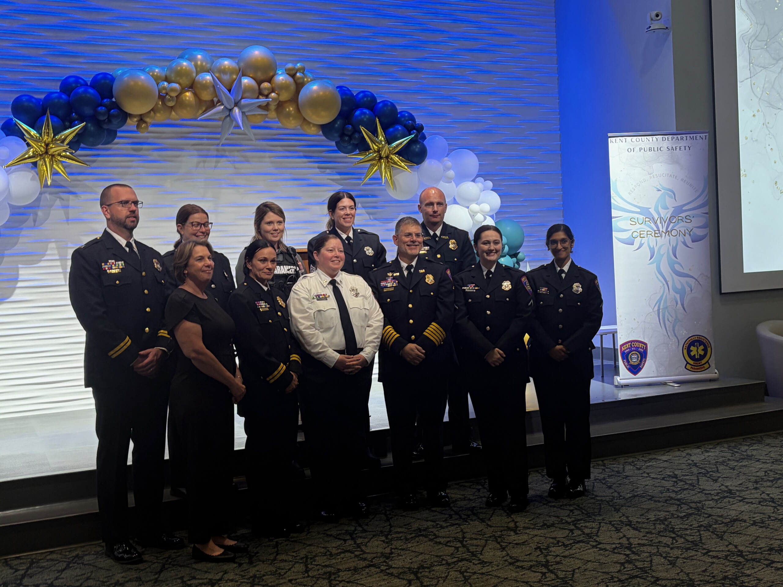 Public Safety director honored at Survivors Ceremony