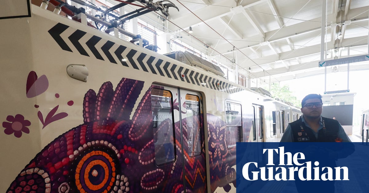 Purple pain: backlash over Mexico City’s ‘axolotlisation’ for World Cup | Mexico