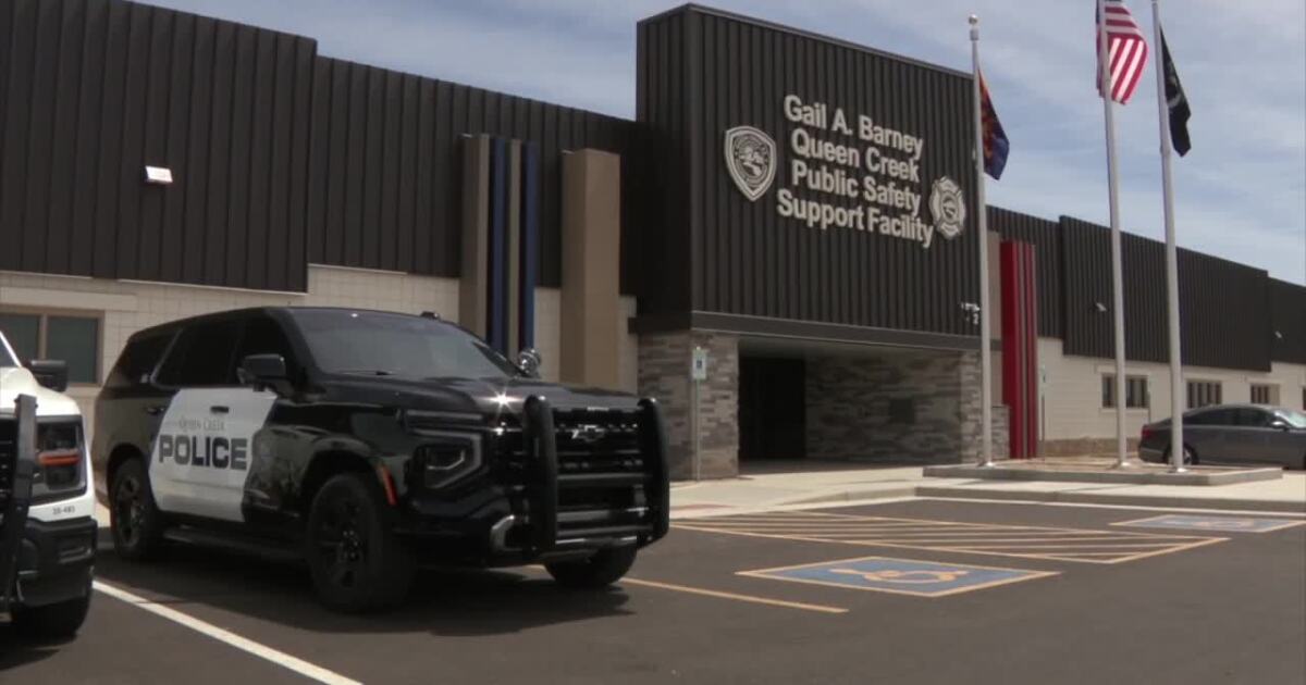 Queen Creek Police Chief gives ABC15 exclusive tour of new facility