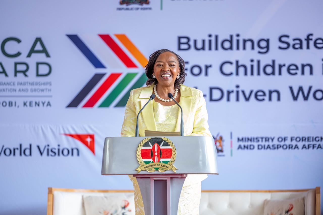 Rachel Ruto leads Africa push to protect children in AI digital age