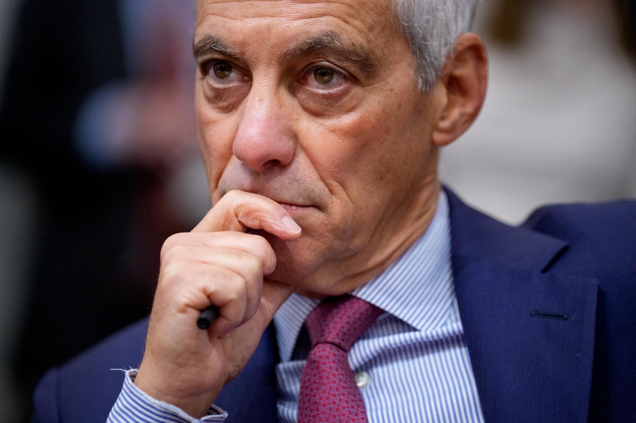 Former U.S. Ambassador to Japan Rahm Emanuel.(Andrew Harnik/Getty Images)