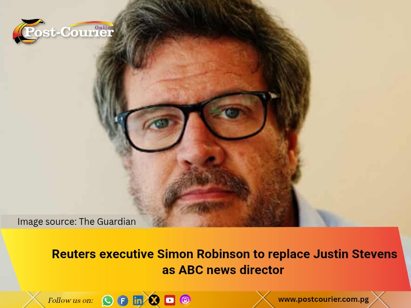 Reuters executive Simon Robinson to replace Justin Stevens as ABC news director