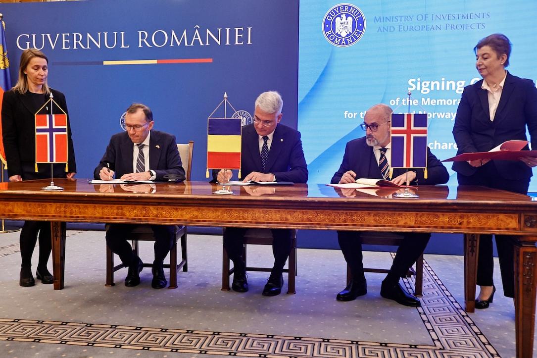 Romania secures nearly EUR 600 Mil in new EEA and Norway Grants funding period