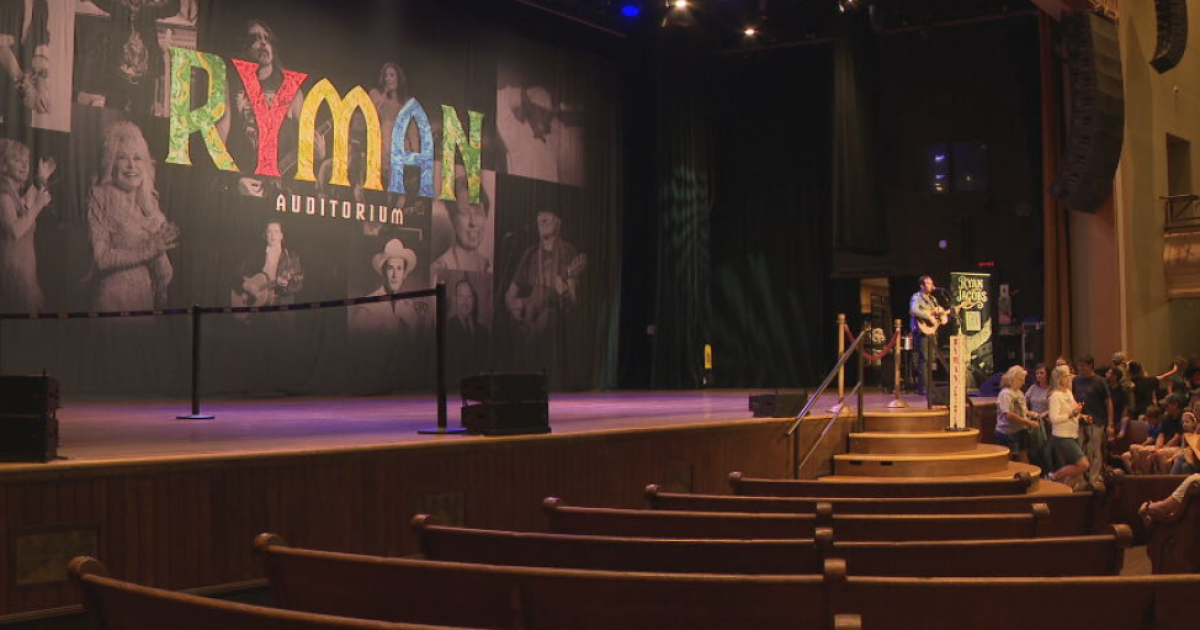 Ryman Auditorium opens its doors to the community