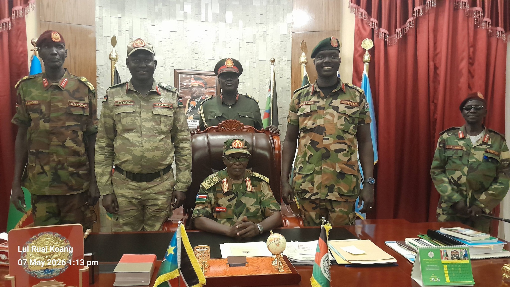 SSPDF Chief declares end to hostilities with SPLA-IO following Kiir’s directive