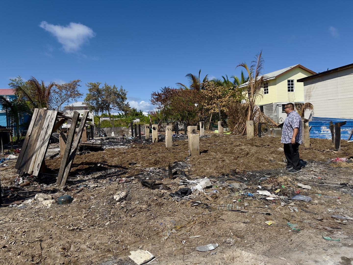 San Pedro Community Rallies to Support Families Displaced by Fire