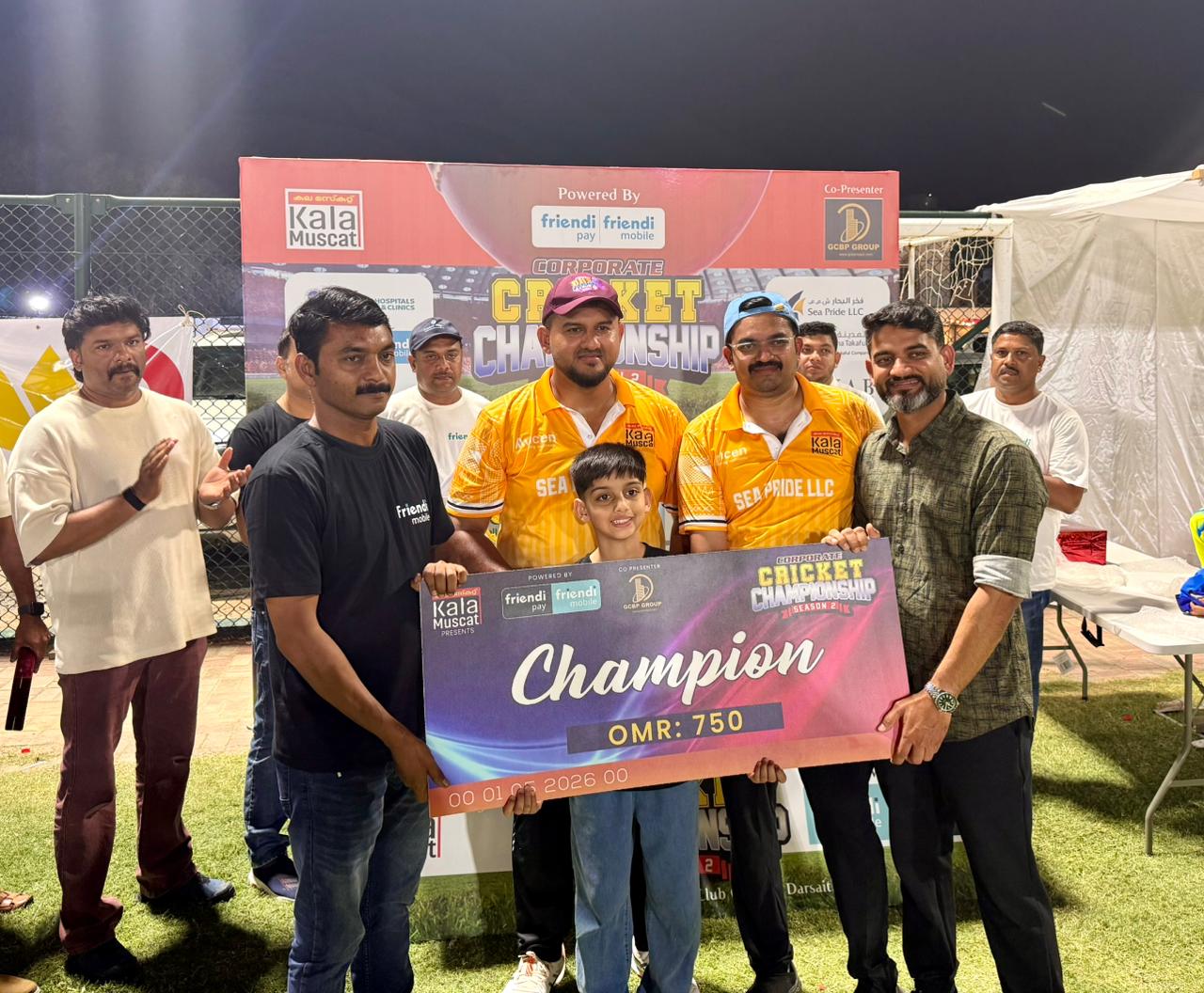 Sea Pride LLC wins Kala Muscat Corporate Cricket Tournament
