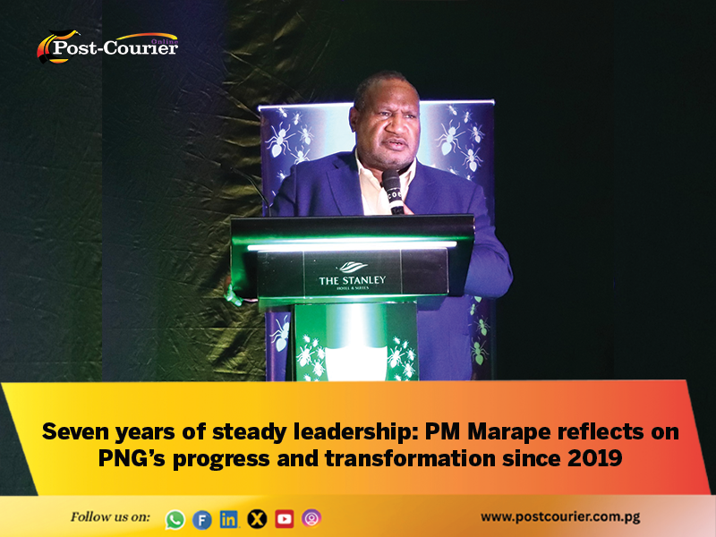 Seven years of steady leadership: PM Marape reflects on PNG’s progress and transformation since 2019