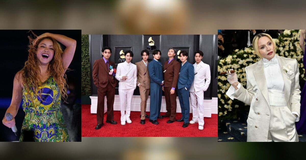 Shakira, BTS, Madonna to perform at new World Cup final halftime show