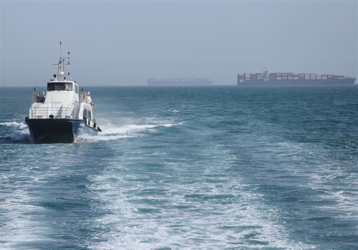 Ship is reported seized off the coast of the UAE and is heading toward Iran