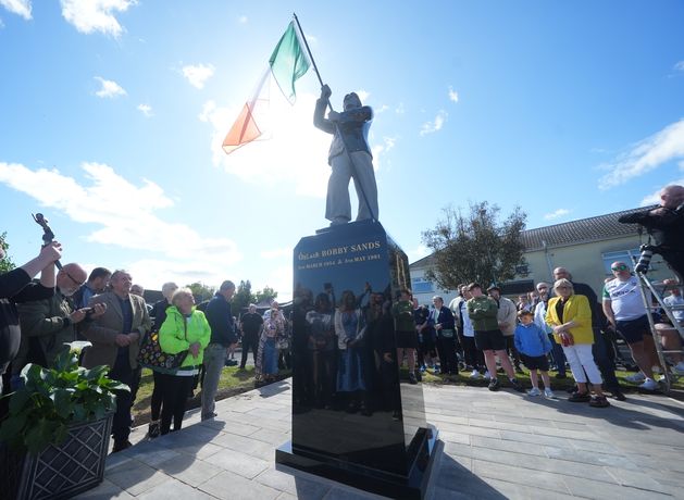 Sinn Fein says Bobby Sands statue ‘is going nowhere’ at anniversary event
