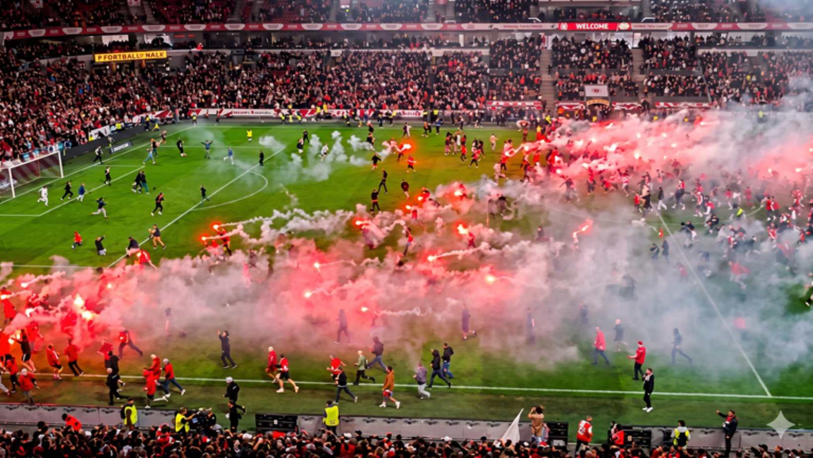 Slavia Faces Punishment After Derby Pitch Invasion